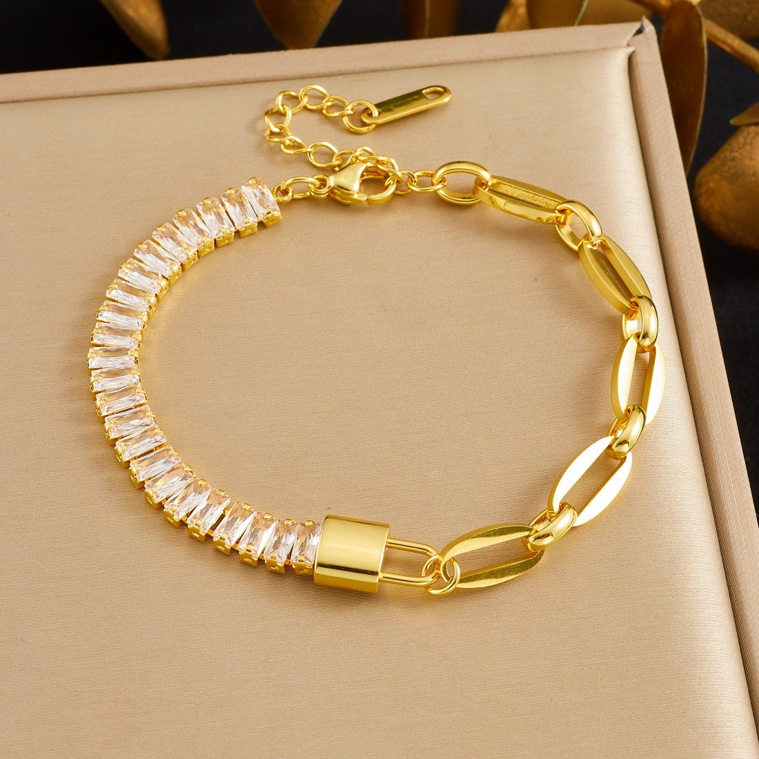 Stainless Steel Exaggerated Design Love Heart Flowers Gold-plated Pendants