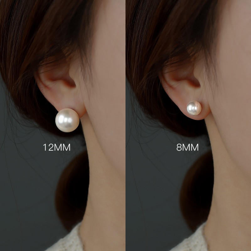 Women's Alloy Night Market Stall Temperament Imitation Pearl 2 Earrings