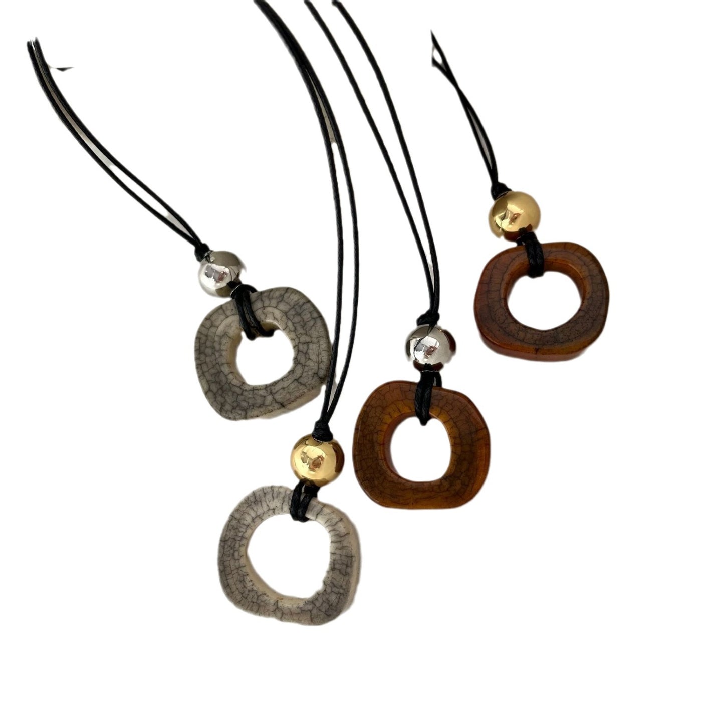 Natural Camel Bone Long Four Style Necklaces