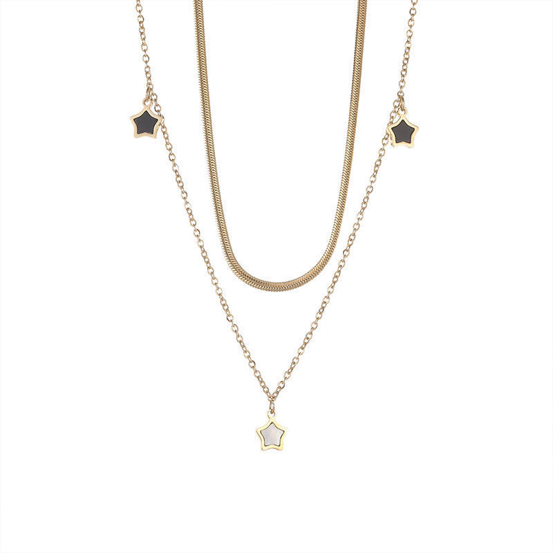 Women's Gold Light Luxury Design Simple Korean Necklaces