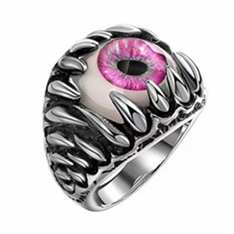 Retro Devil Eye Alloy Evil Trend Rings