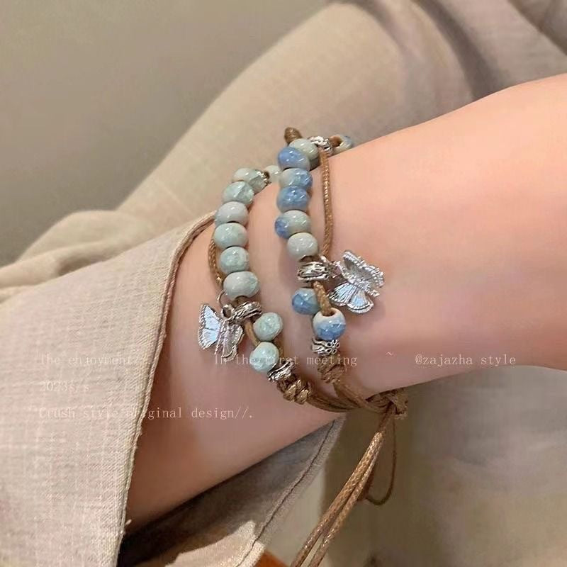 Weave Female Summer Retro National Trend Ethnic Style Bracelets