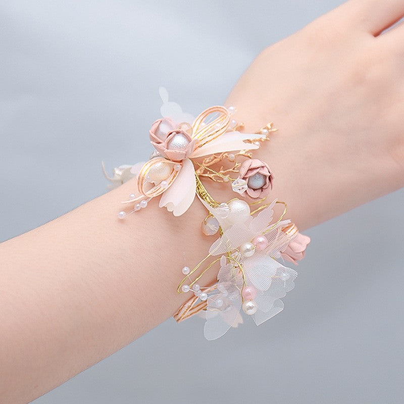 Flower Dance Supplies Gift Korean Mori Style Bride Wrist Bridesmaid Bracelets