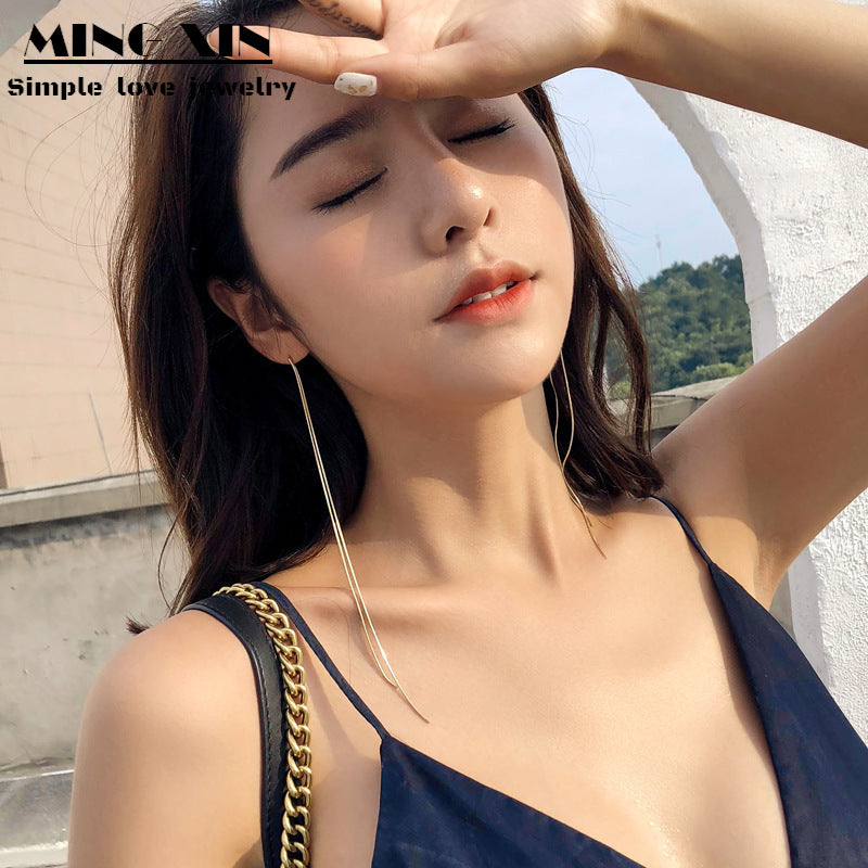 Elegant Tassel Long Fairy Fresh Design Rings