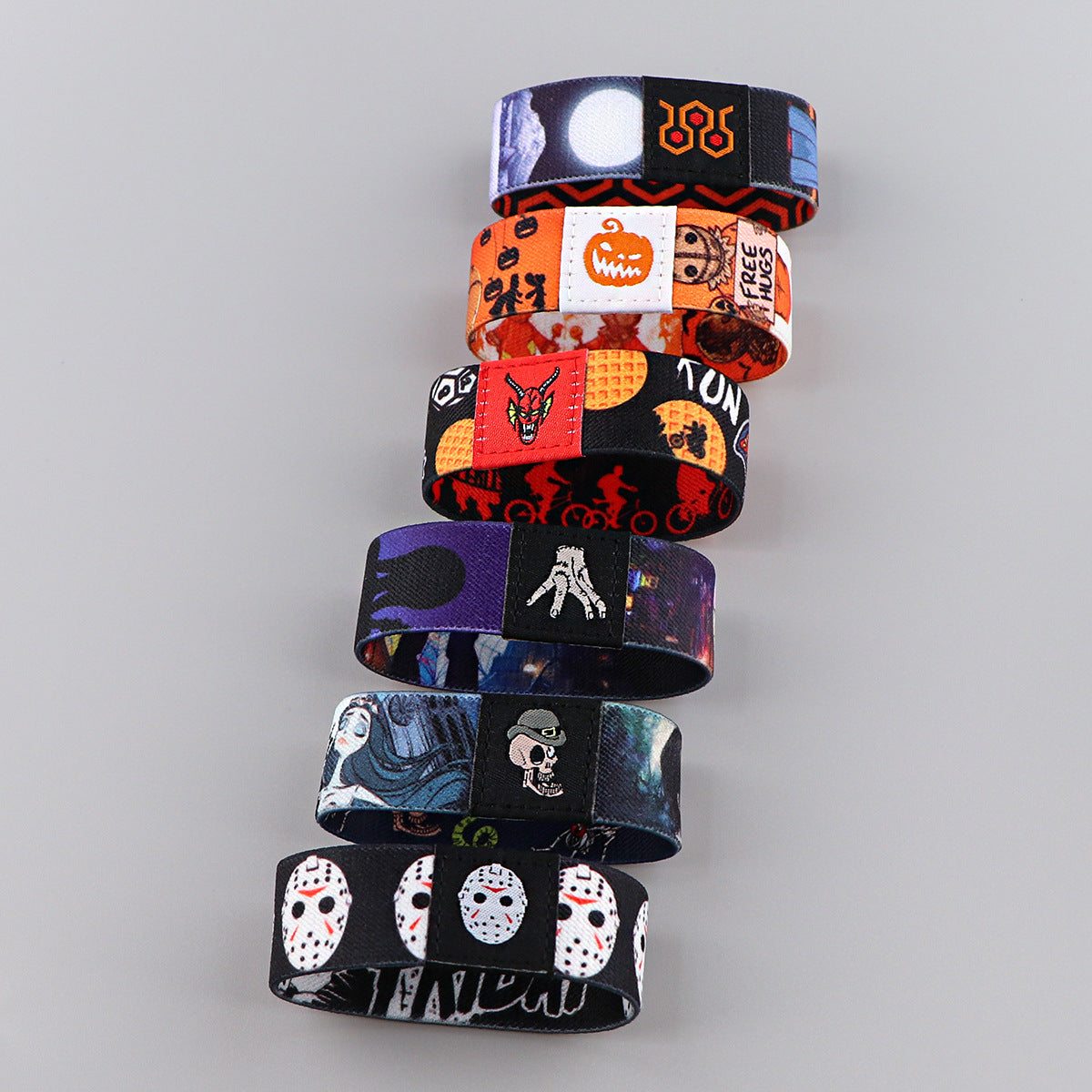 Series Elastic Wristband Wrist Strap Athletic Thermal Transfer Bracelet