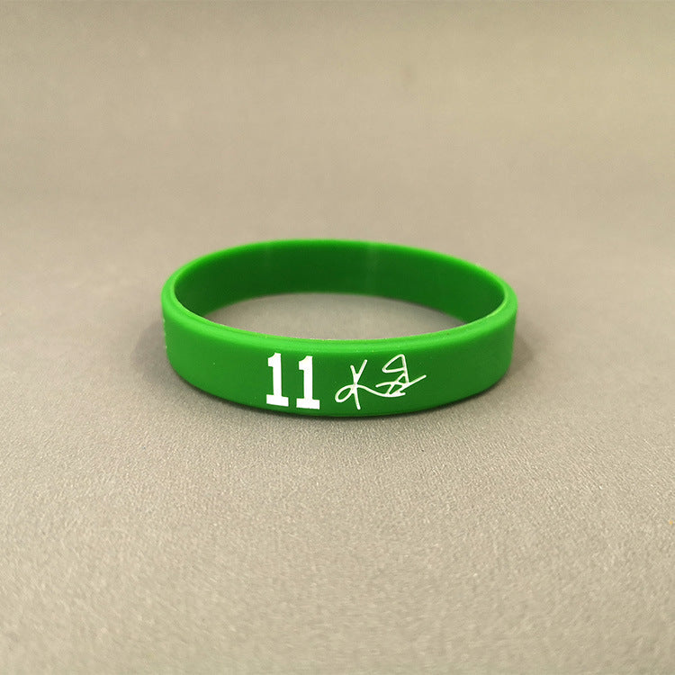 Basketball Kobe James Curry Sports Wristband Custom Luminous Bracelets