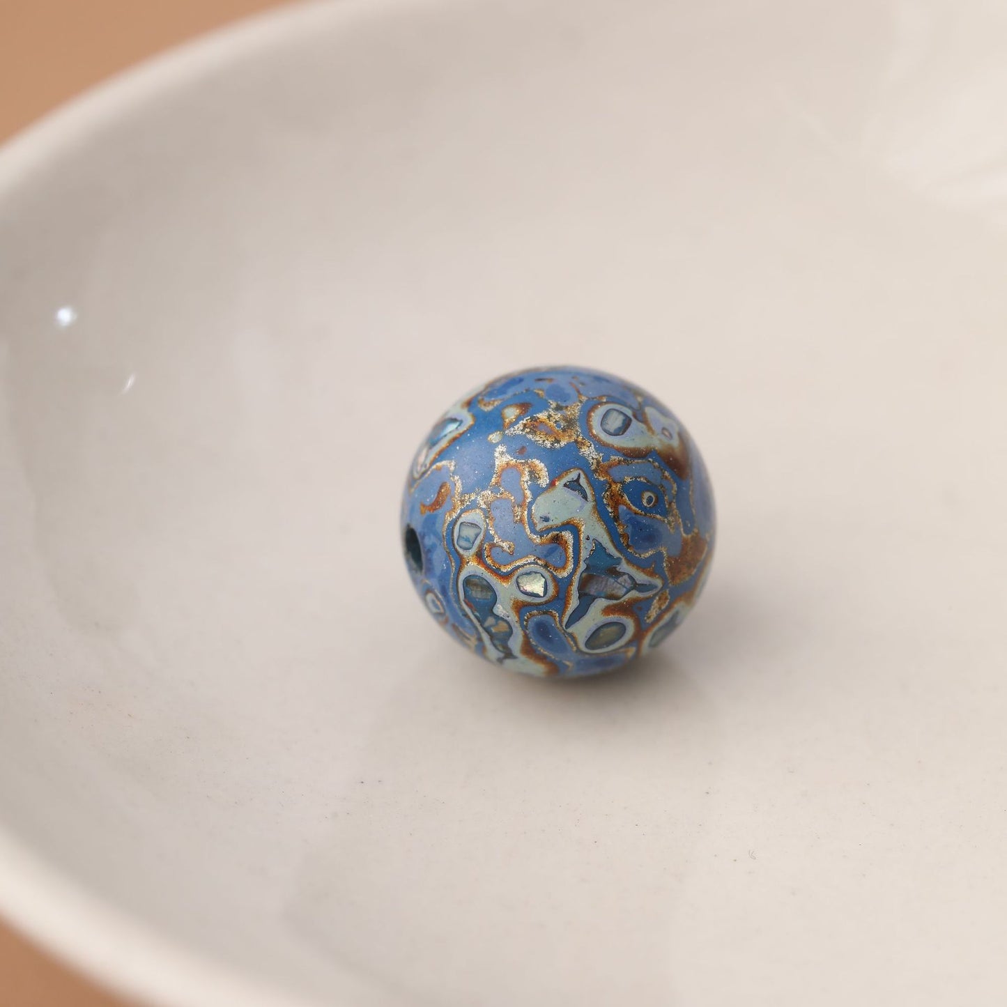 Paint Inlaid Snail Scattered Beads Crafts Live Bracelet