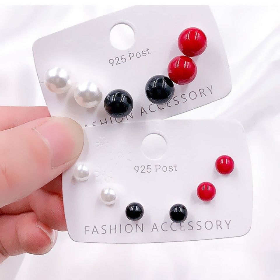 Women's Ear Sier Needle Trendy Small Exquisite Rings