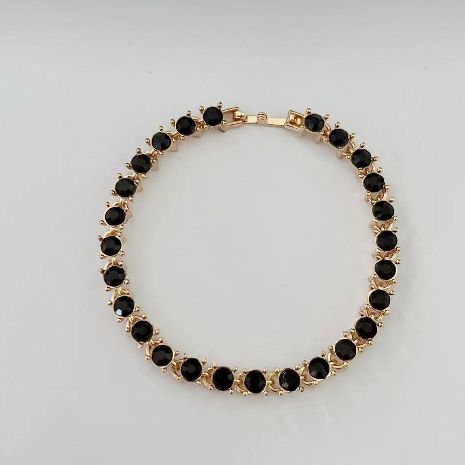 Women's Style Simple Color Diamond Light Luxury Bracelet