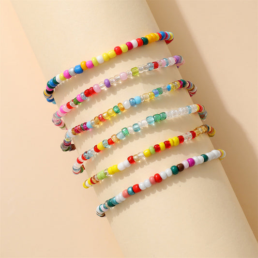 Color Beads Summer Wind Travel Holiday Bracelets