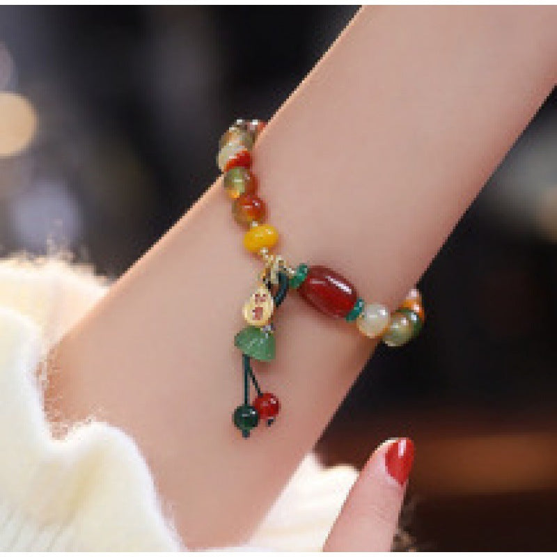 Imitation Opal Crystal Butterfly Summer Female Bracelets