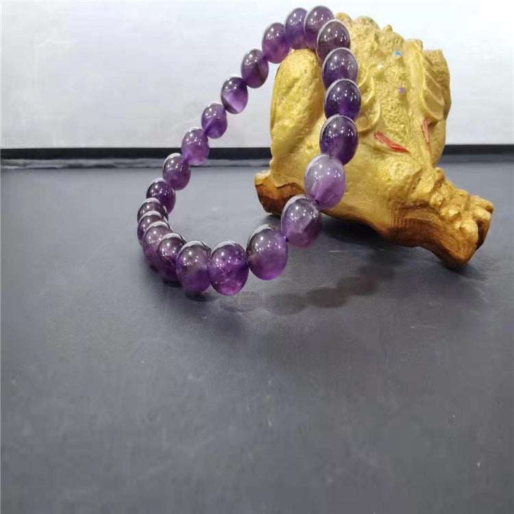 Natural Amethyst Crystal Live Stall Scenic Bracelet