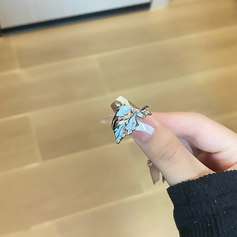 Women's Adjustable Simple Niche Design Minimalist Index Ring