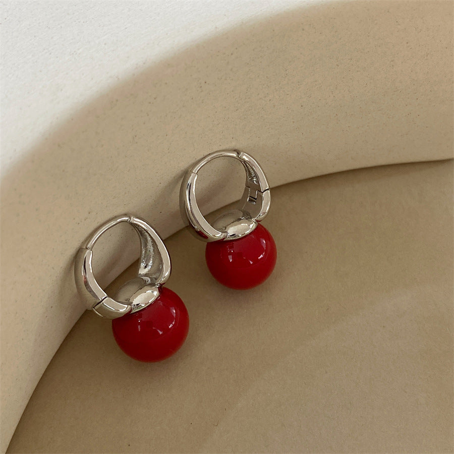 Women's Gold Style Retro Pearl Clip Trendy Light Luxury Simplicity Elegant Rings