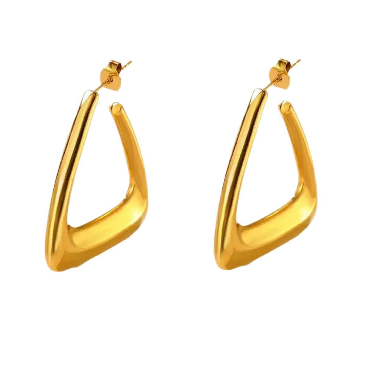 Hip Hop Fashion Geometry Pattern Glossy Rings