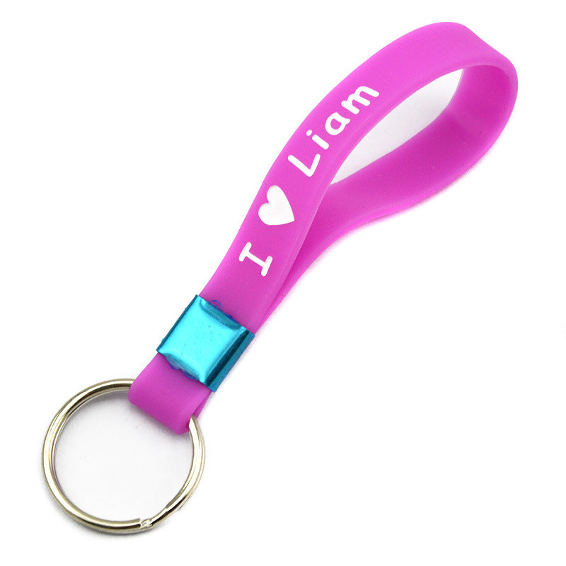 Silicone Fashion Music Hand Strap Trendy Hip Hop Bracelet