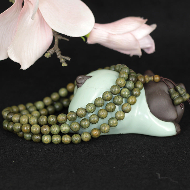 Women's & Men's Sandalwood Beads Old Materials Couple Crafts Bracelets