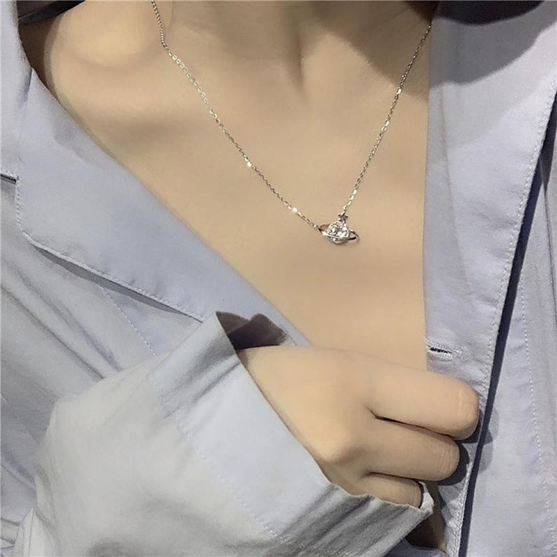 Sky Planets Simple Cold Style Five-pointed Pendants