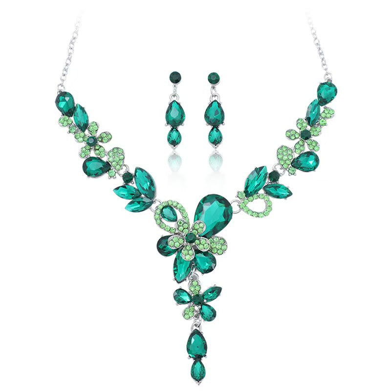 Unique Classic Stylish Cool Diamond Alloy Jewelry Set