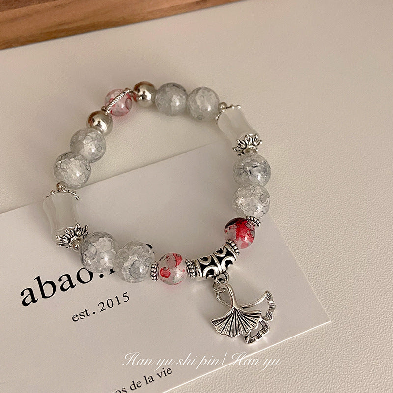 Derived Stray Two-dimensional Celebrity Impression Beaded Personality Bracelet