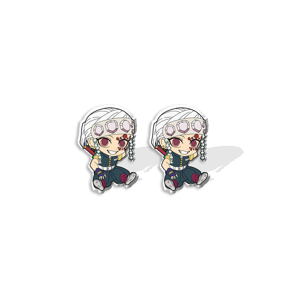 No Anime Secondary Acrylic Heat Shrinkable Sheet Rings