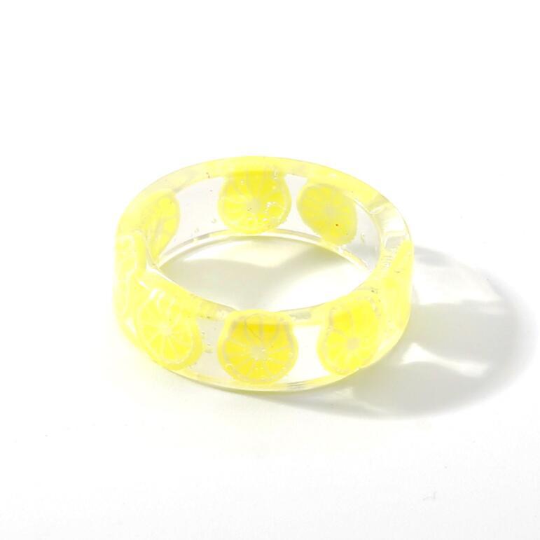 Fashion Creative Personalized Resin Popular Sale Rings