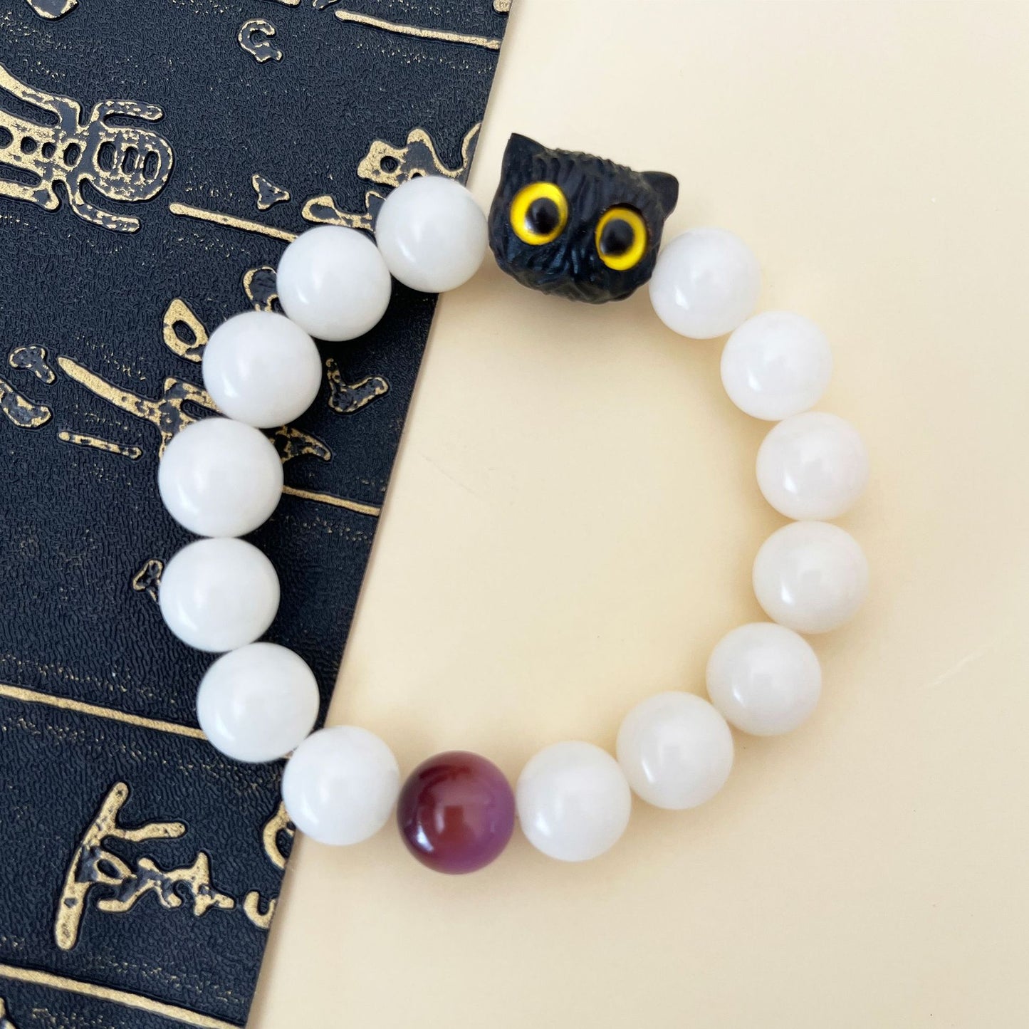Bodhi Candy Color Single Circle Pliable Temperament High Throw Three Bracelets
