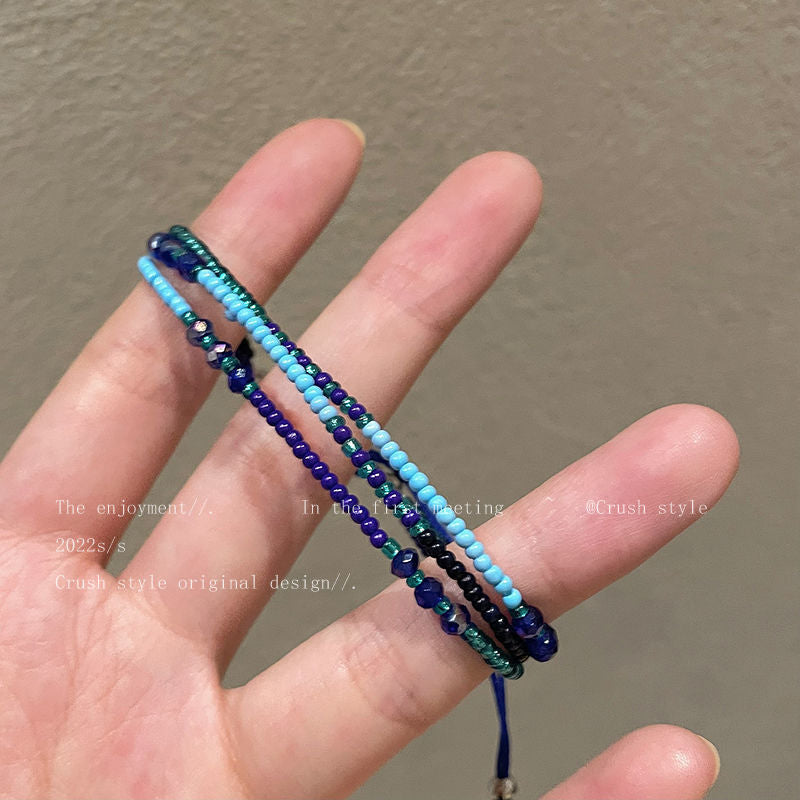 Sense Handmade Beaded Natural Stone National Style Carrying Strap Ethnic Bracelets