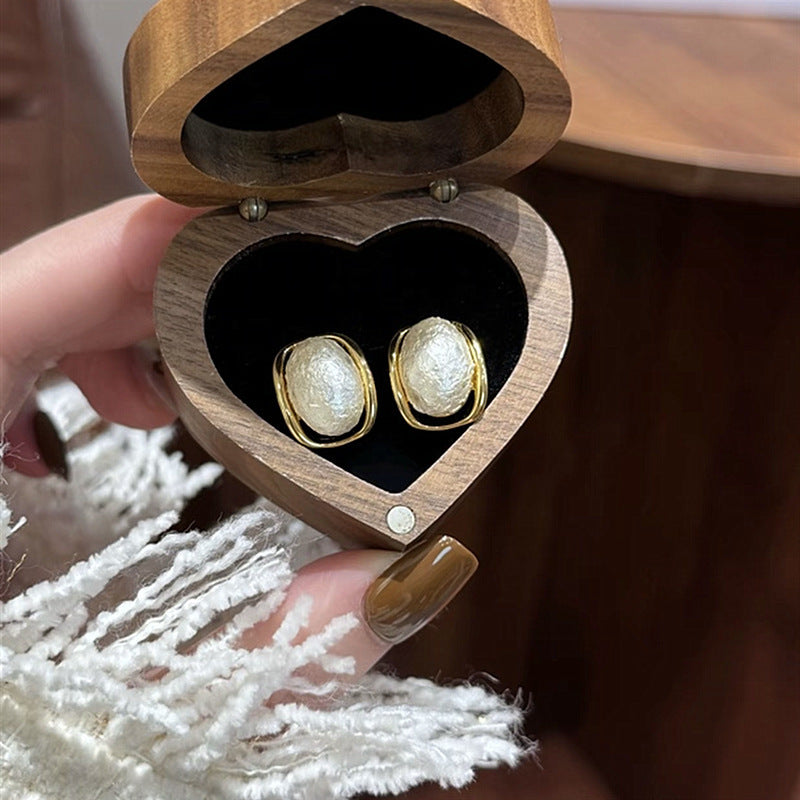 Women's Gentle Vintage Cotton Beads Elegant For Minority Fashion Design Earrings