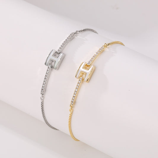 Letters High Version Cool Style Niche Bracelets