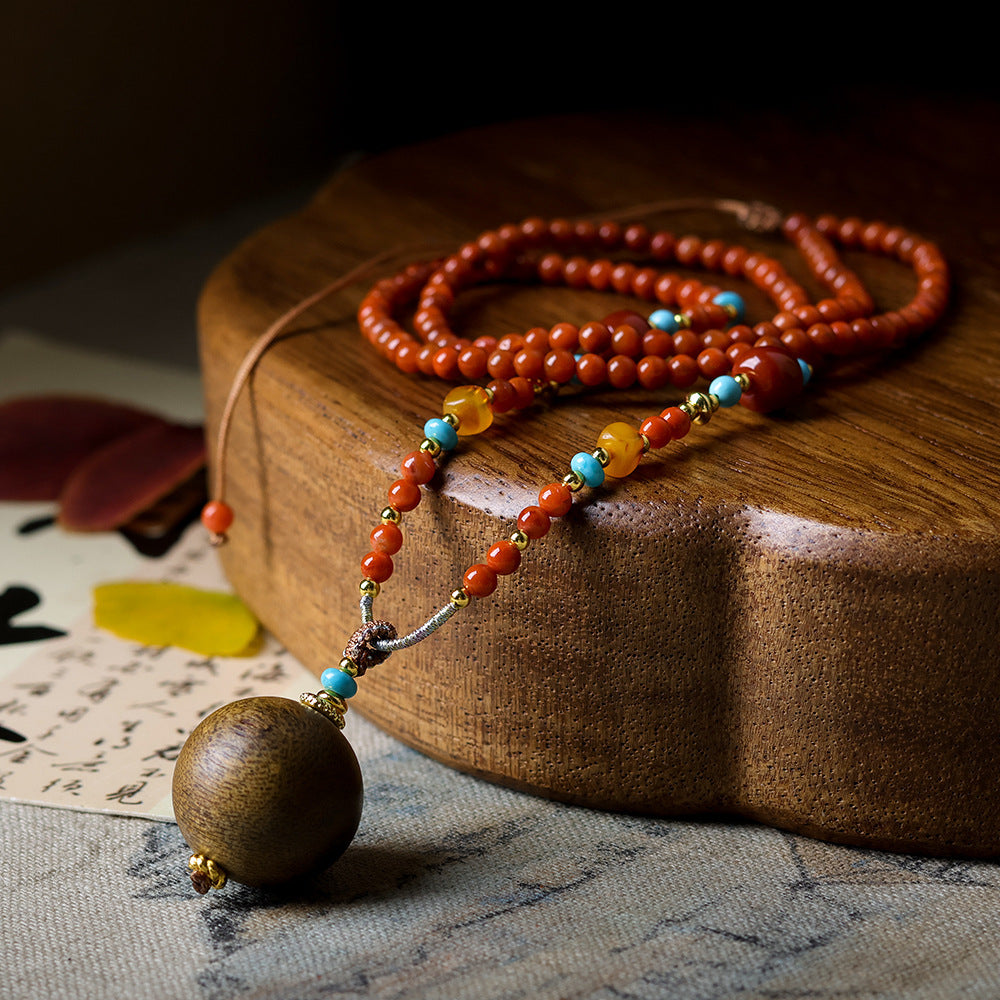 Sen Southern Red Agate Bodhi Tibet Bracelets