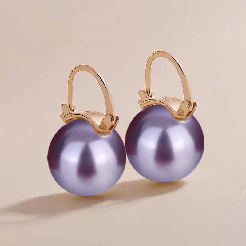 Shell Pearl Parvenu Gold Imitation White Rings