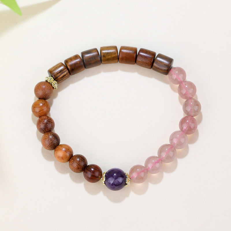 Women's & Men's Beaded For To Relieve Anxiety Natural Crystal Lucky Bracelet
