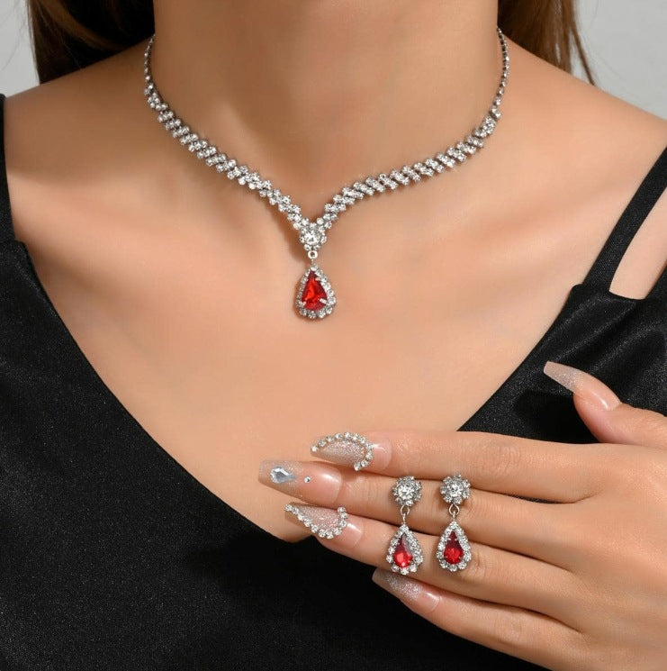 Classic Slouchy Attractive Durable Women's Bridal Jewelry Set