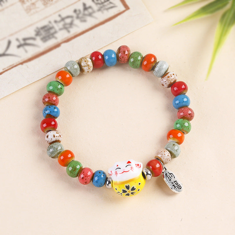 Simple Chinese Ethnic Style Female Niche Bracelet