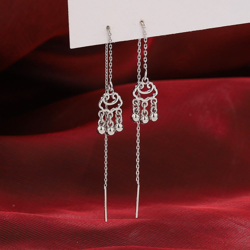 Women's Longevity Lock Elegant Safety Trendy Long Slim Fit Ear Line