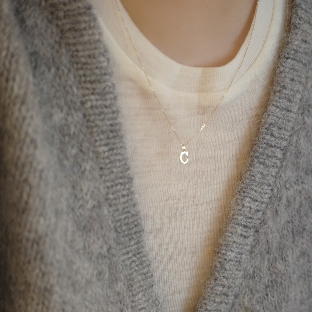 Gold Plated Mini Plain Cute Small Clavicle Pendants