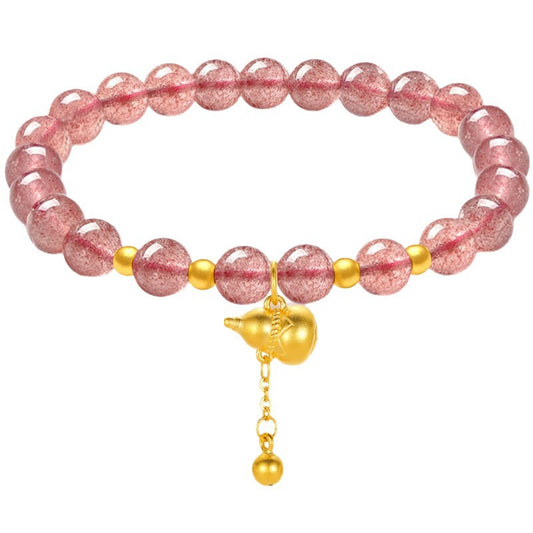 Women's Lucky Imitation Strawberry National Fashion Ethnic Bracelet