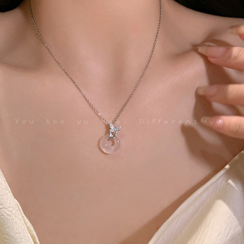 Women's Chinese Zen Ethnic Style Butterfly High-grade Retro Necklace