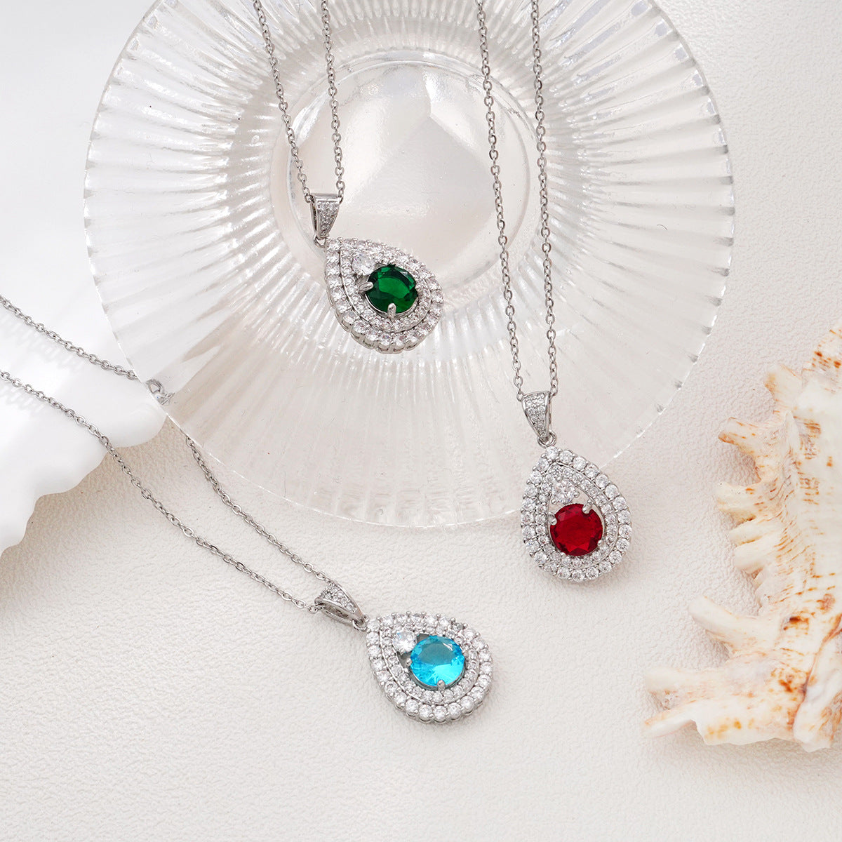 Heart Fresh Simple Titanium Steel Clavicle Necklaces