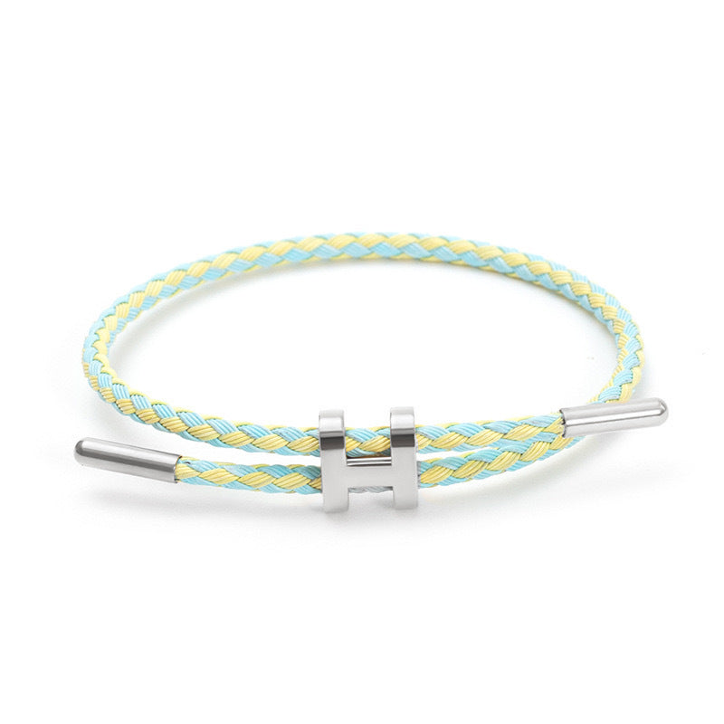 Wire Rope Adjustable Hard Pure Gold Accessory Bracelets