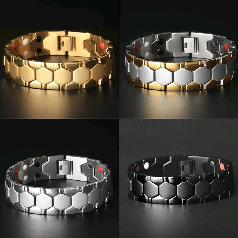 Women's & Men's Detachable Magnet Metal Couple Bracelets