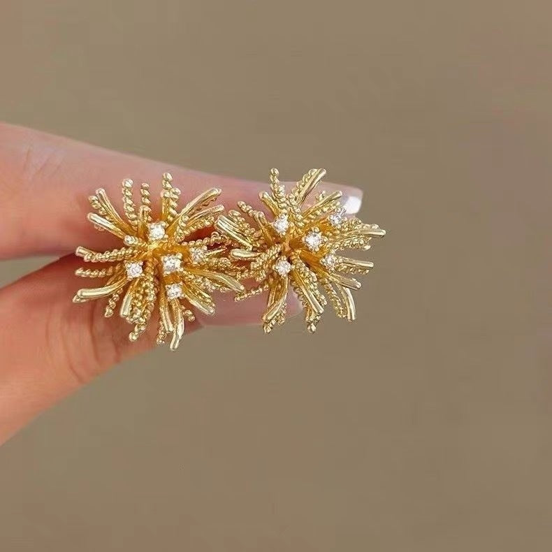 Commuter Light Luxury Design Sense High-grade Earrings
