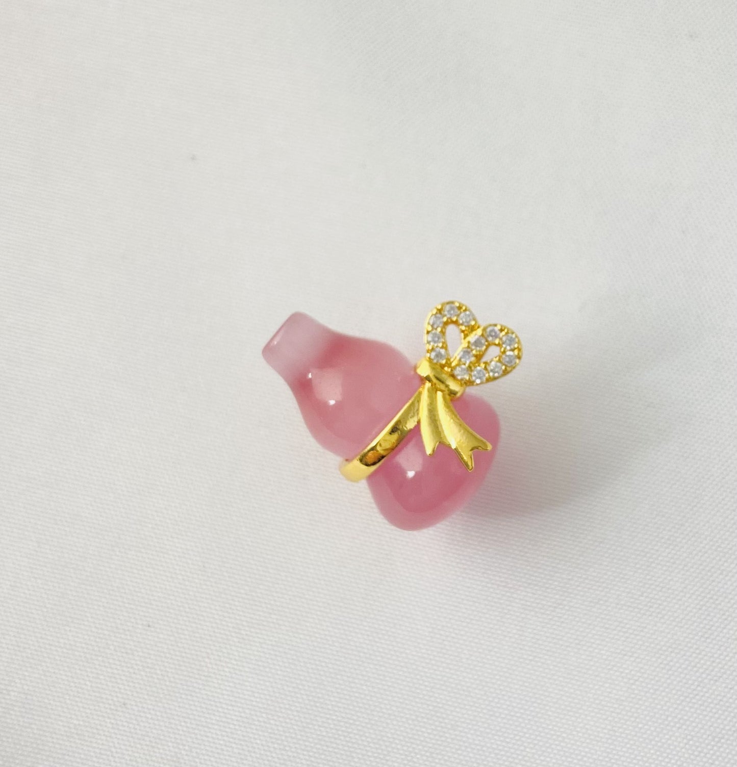 Women's Real Gold Plating Opal Fox Clover Pendants