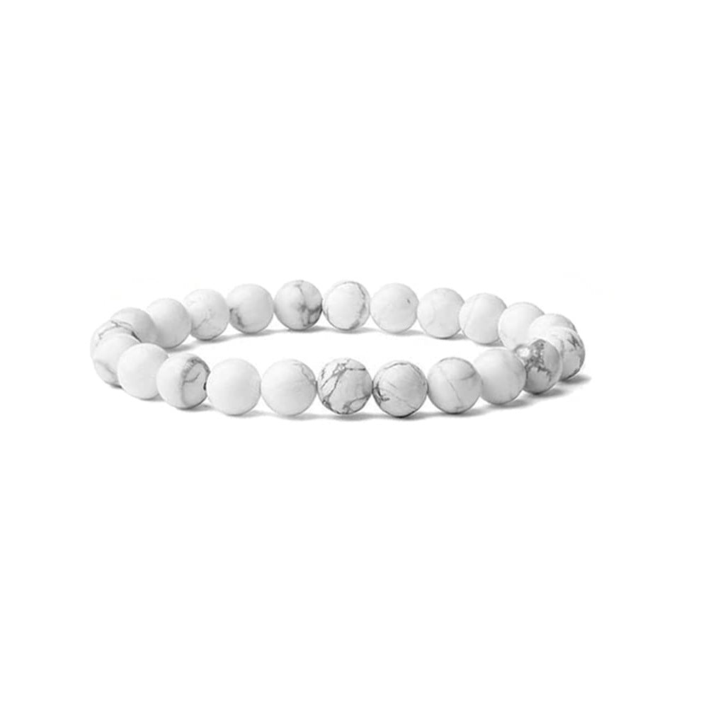 Women's & Men's Mm Natural Gemstone Outdoor Yoga Stretch Beads Bracelet