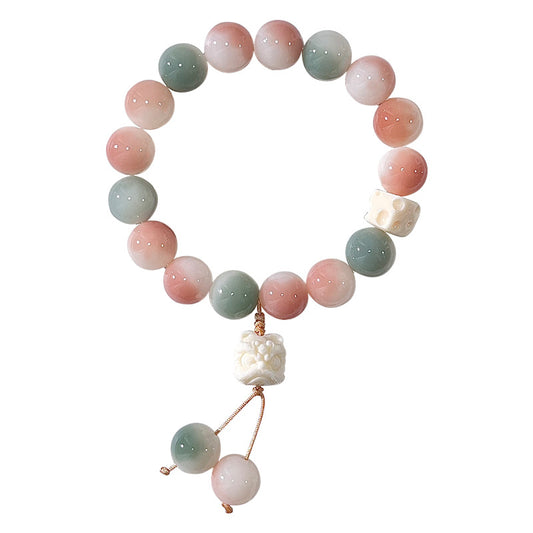 Month Round Beads Bodhi Pliable Temperament Crafts Seed Bracelets