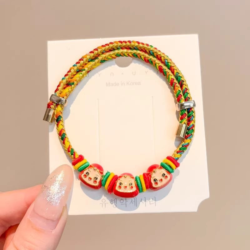 Boat Festival Carrying Strap Colorful Rope Wind Hand-woven Bracelet
