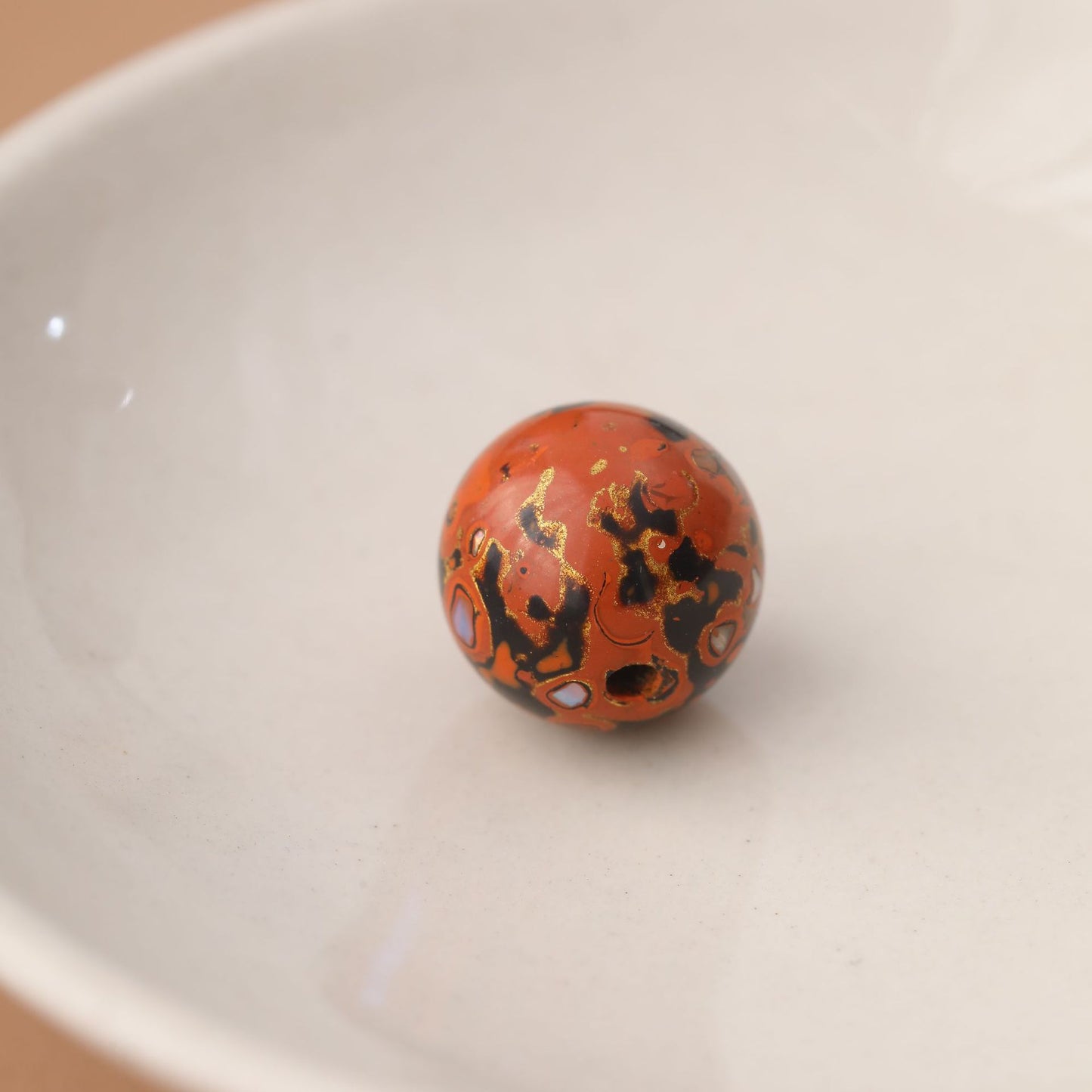 Paint Inlaid Snail Scattered Beads Crafts Live Bracelet