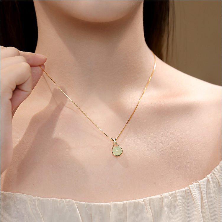 Women's Titanium Steel No Fading Niche High Necklaces