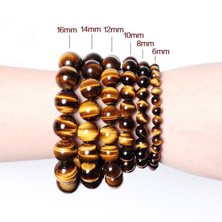 Women's & Men's Tiger's Eye Boutique Tiger Stone Eagle Cat Single Bracelets